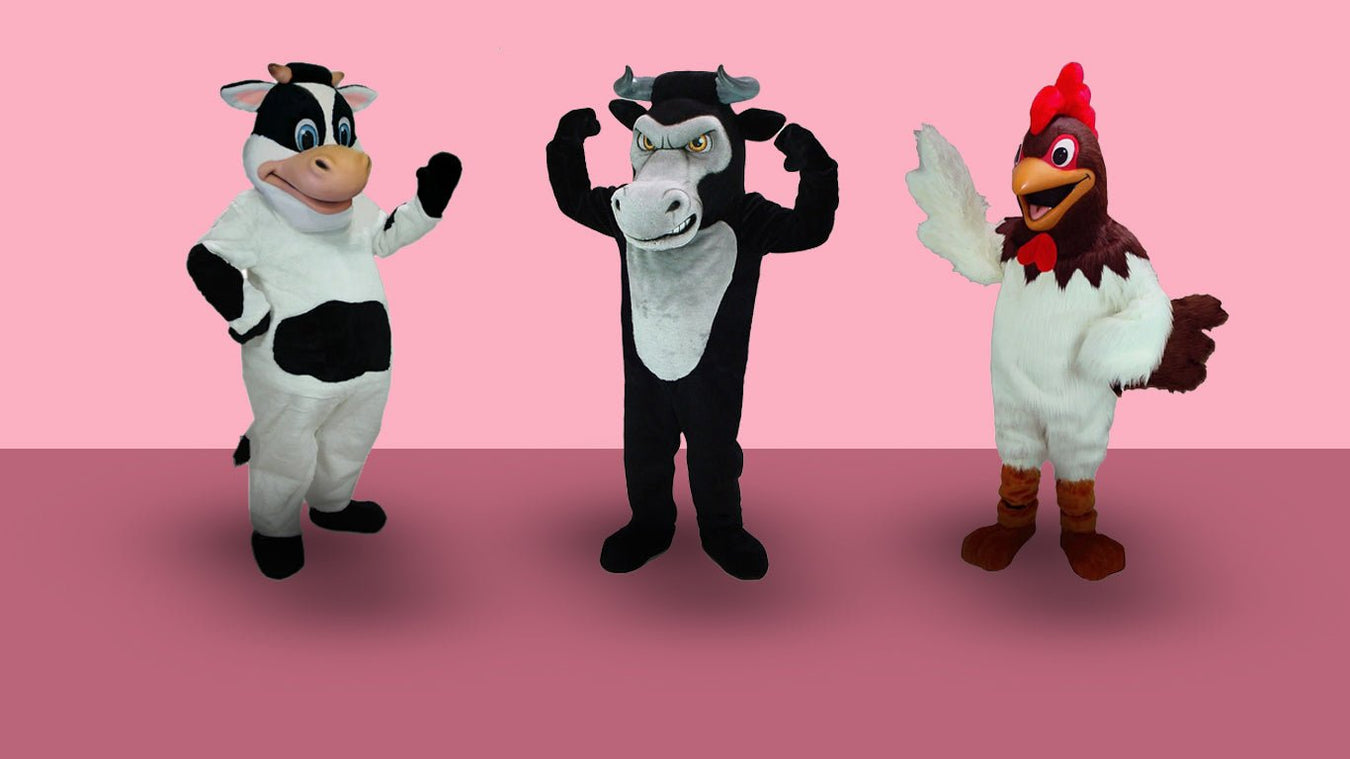 Farm Animal Mascot Costumes - The Mascot Store