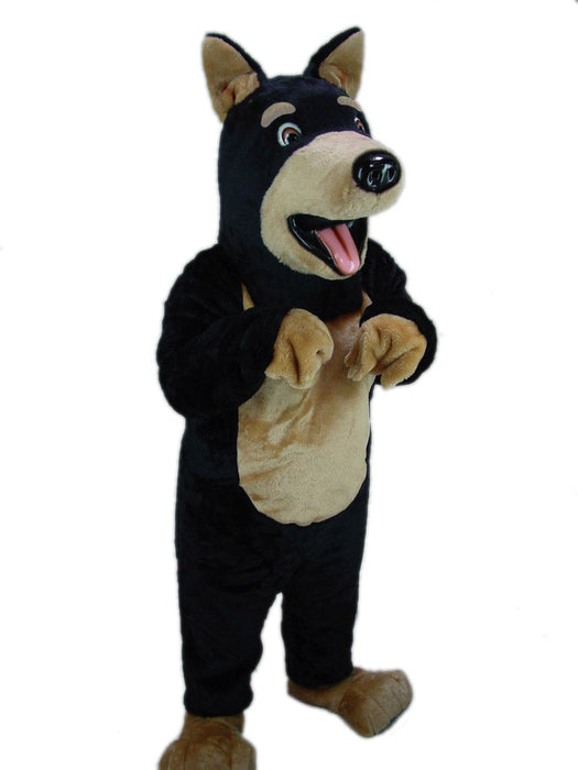 25133 Doberman Dog Mascot Costume