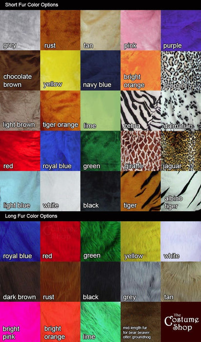 Custom Mascot Costume Colors