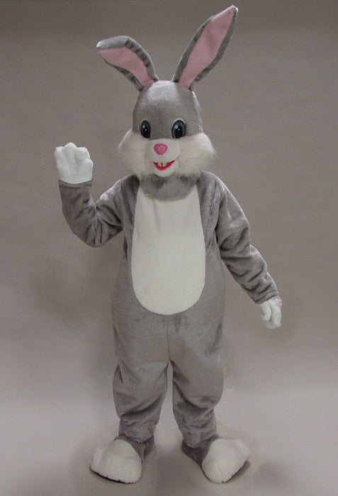 45006 Grey Easter Bunny Rabbit Costume Mascot