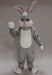 45006 Grey Easter Bunny Rabbit Costume Mascot