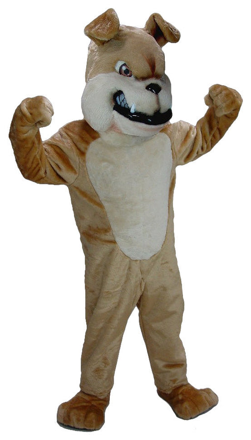 45427 Tan Bulldog Mascot Costume