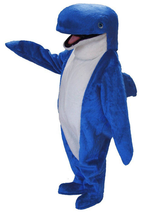 Blue Whale Mascot Costume