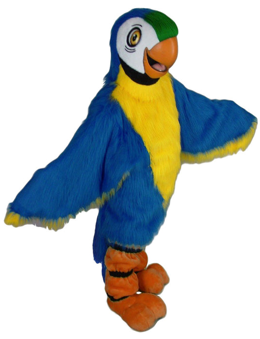 Blue Macaw Mascot Costume