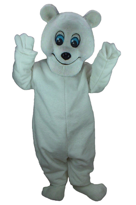 Frosty Polar Bear Mascot Costume