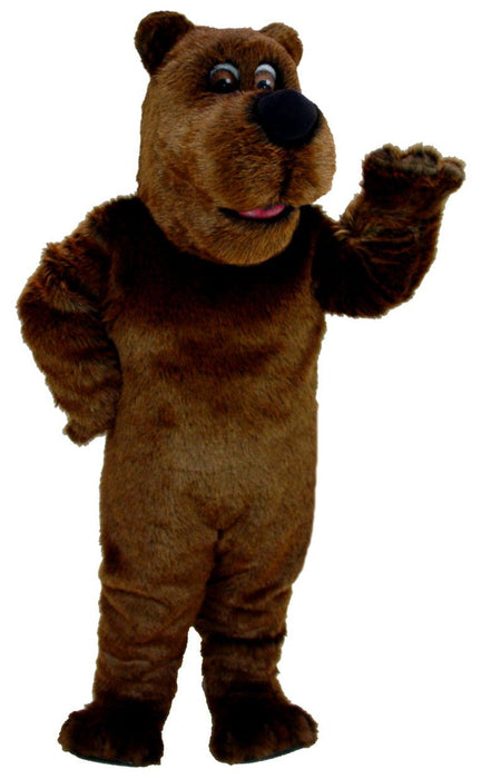 T0041 Cartoon Grizzly Bear Mascot Thermolite