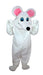 T0067 White Mouse Mascot Costume (Thermolite)