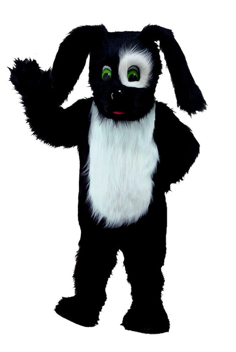 T0088 Black Sheepdog Mascot Costume (Thermolite)