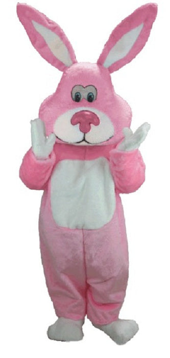 T0256 Pink Cottontail Rabbit Mascot Costume (Thermolite)