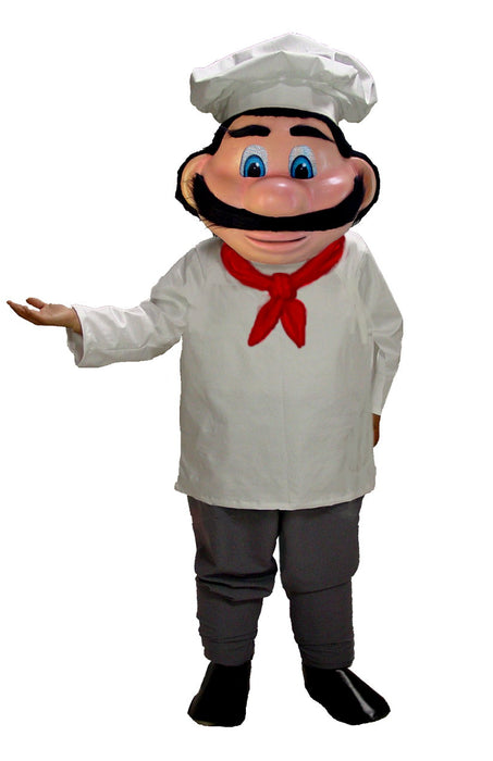 Chef Mascot Costume T0294 for culinary events, professional quality with customizable colors.