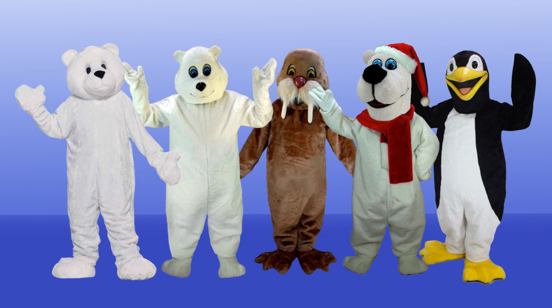 The North Pole: Top 5 Arctic Creature Mascot Costumes