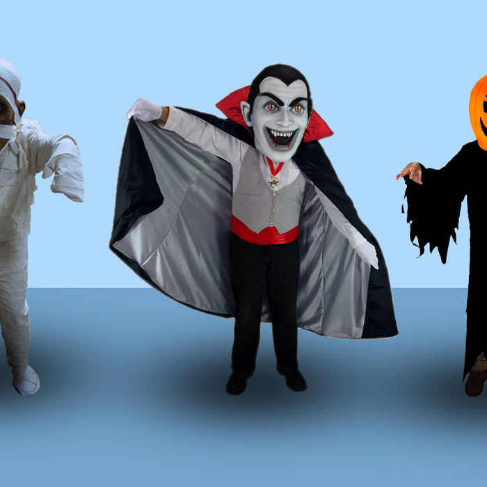 halloween themed mascot costumes