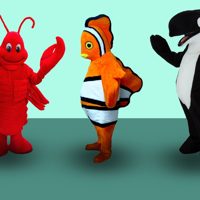 The Marine Life: Top 5 Ocean Themed Mascot Costumes