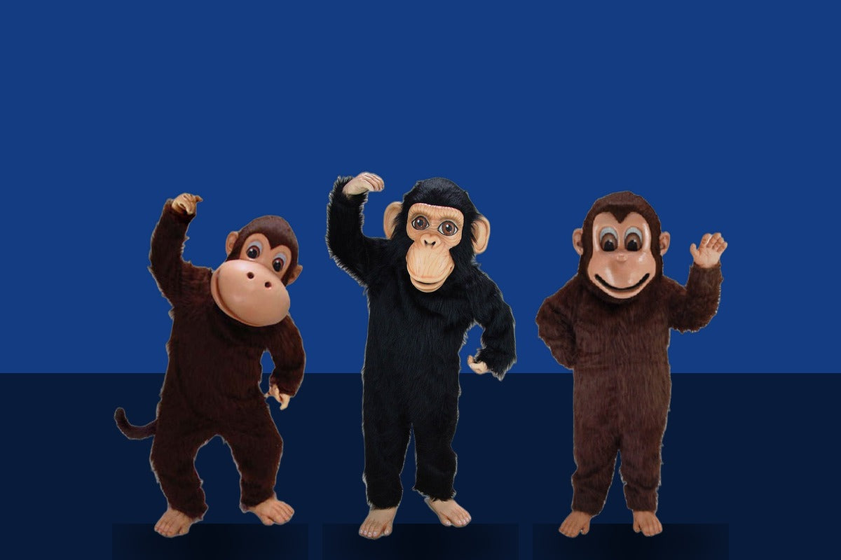 Monkey & Ape Mascot Costumes