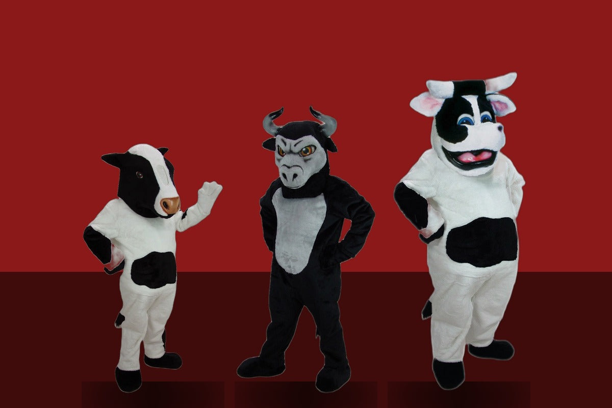 Cow & Bull Mascot Costumes