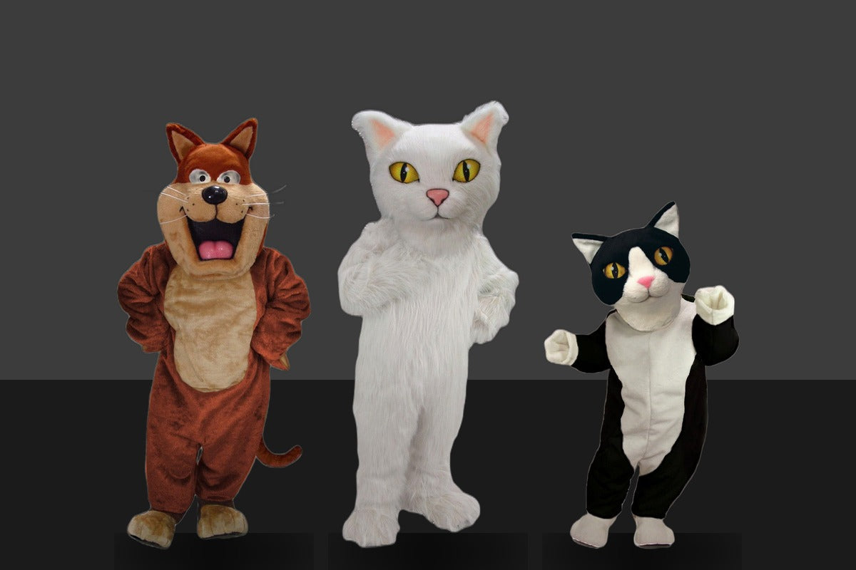 Domestic Cat Mascot Costumes