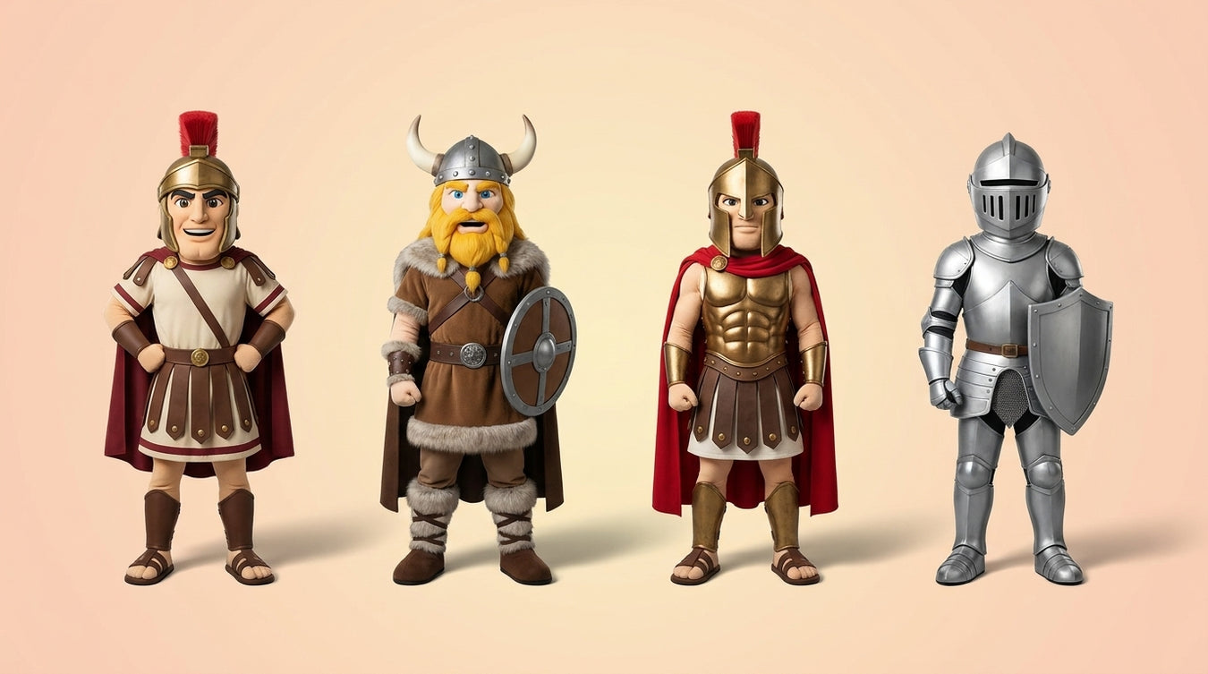 Trojan & Viking Mascot Costumes - The Mascot Store