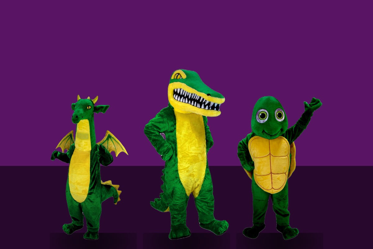 Reptile Mascot Costumes | The Mascot Store