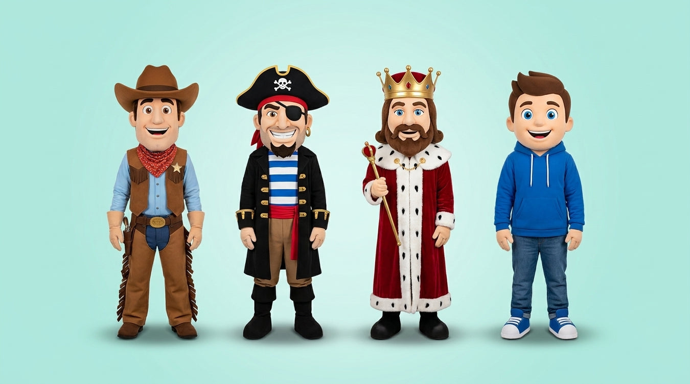 People & Character Mascot Costumes - The Mascot Store