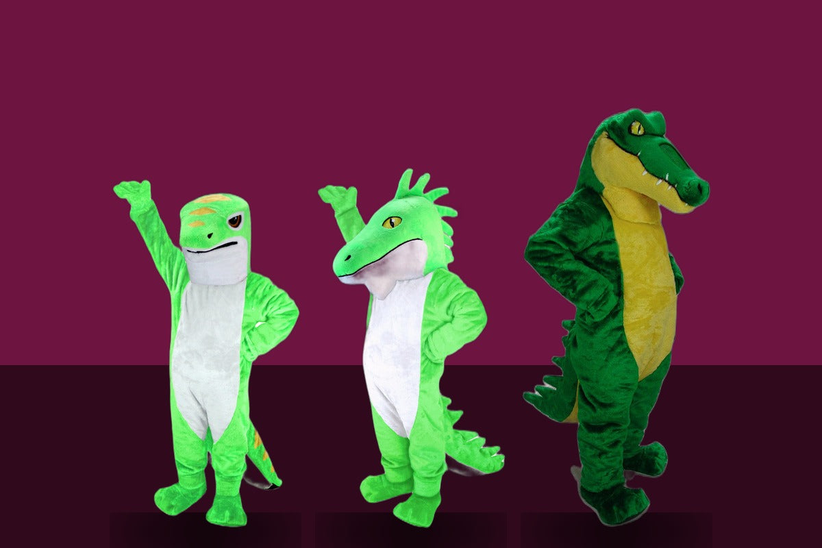 Reptile Lizard Mascot Costumes
