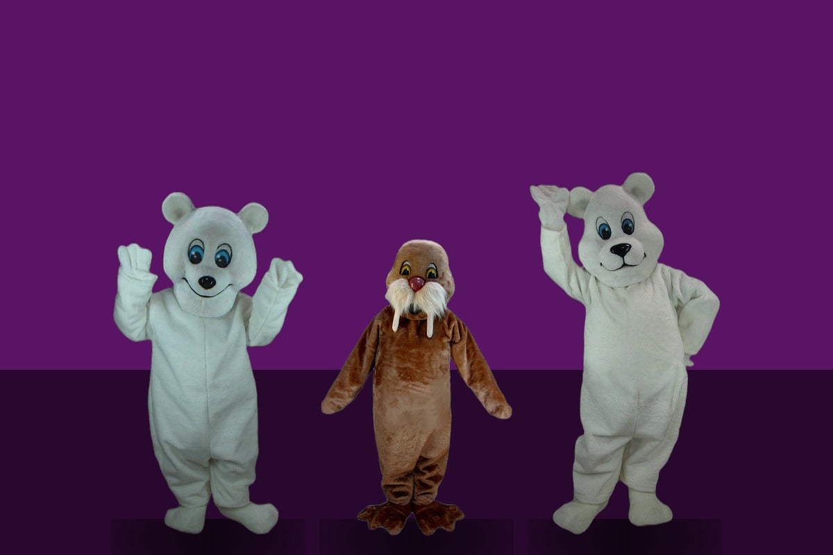 Arctic Creature Mascot Costumes