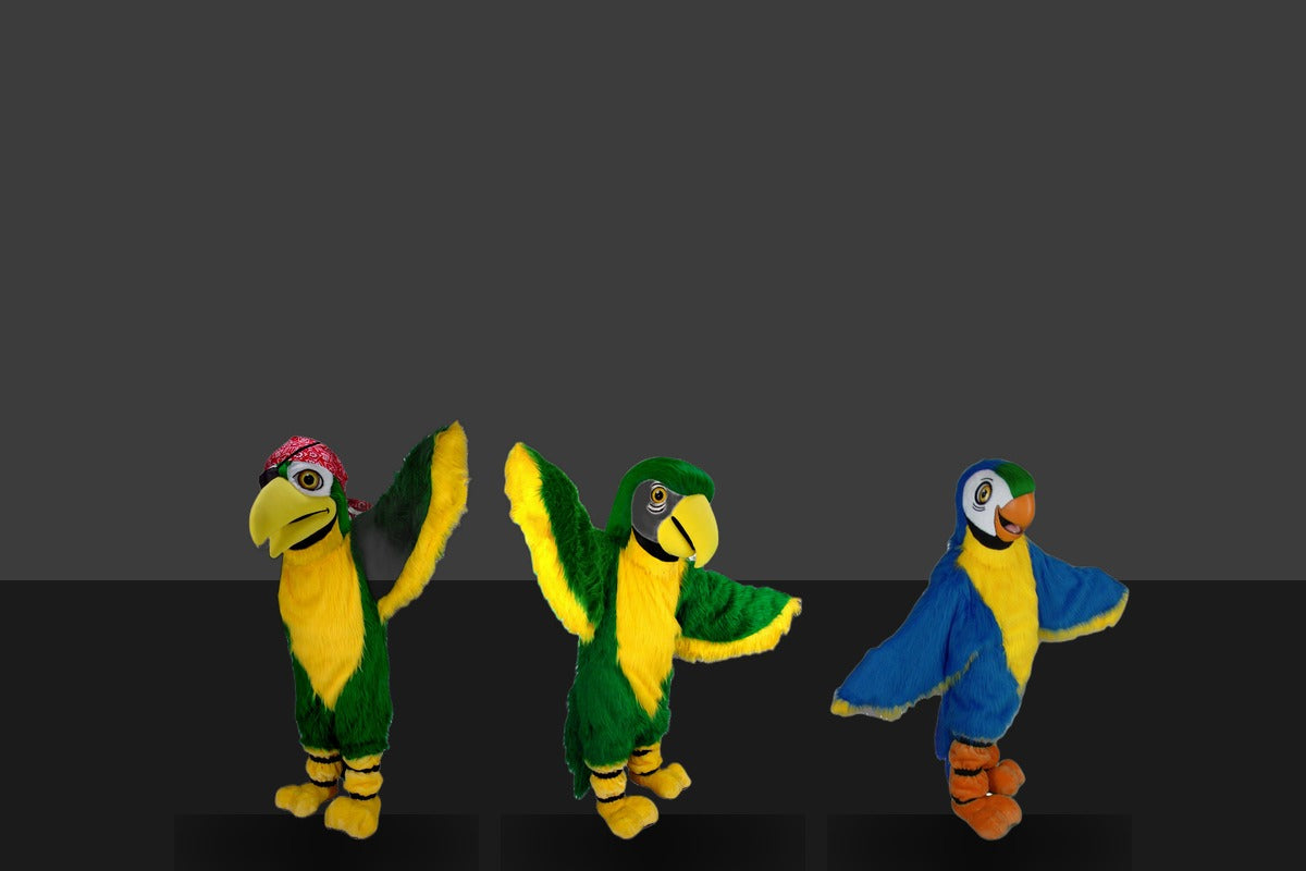 Parrot & Tropical Bird Mascot Costumes