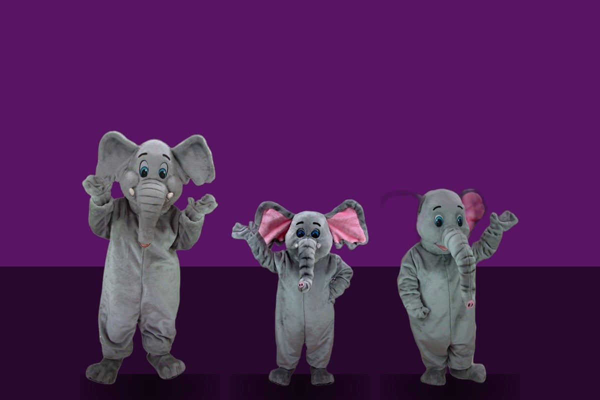 Elephant Mascot Costumes