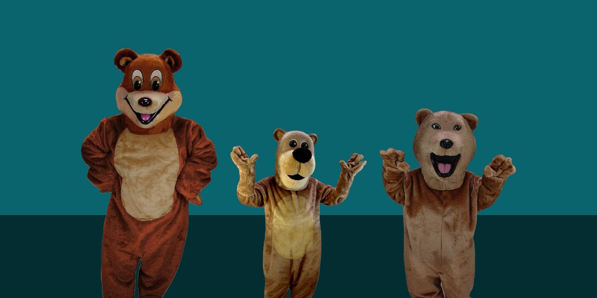 Bear Mascot Costumes - Grizzly, Polar & Teddy Styles | The Mascot Store