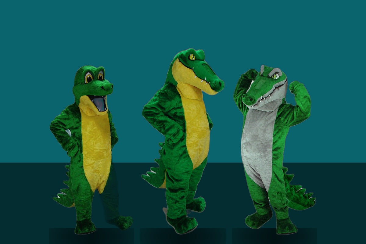 Alligator & Crocodile Mascot Costumes | The Mascot Store