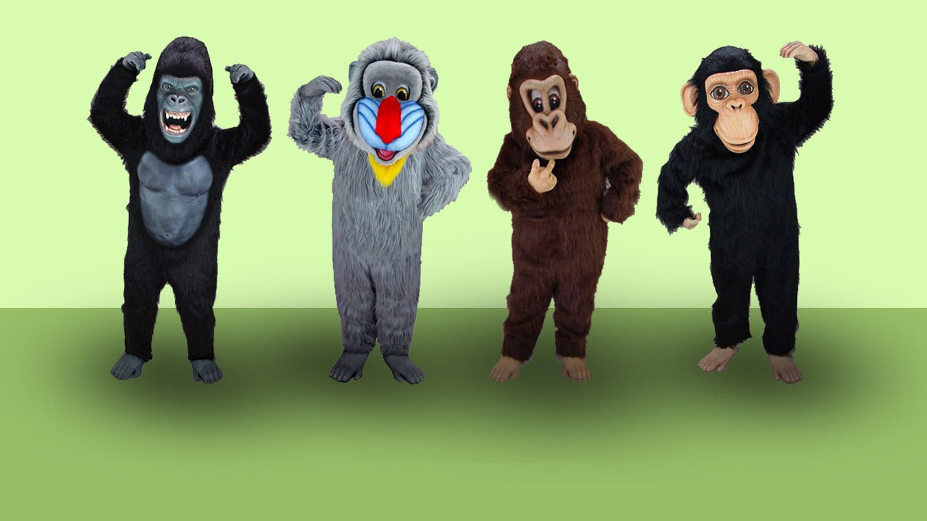 Monkey & Ape Mascot Costumes - The Mascot Store