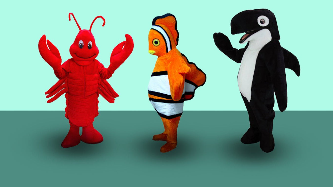 Ocean Themed Mascot Costumes - The Mascot Store