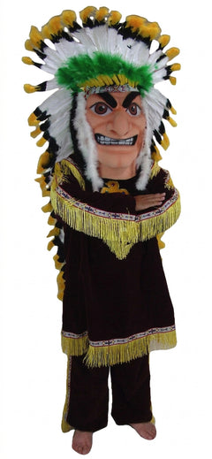 Native American Chief Mascot Costume - professional mascot costume from The Mascot Store