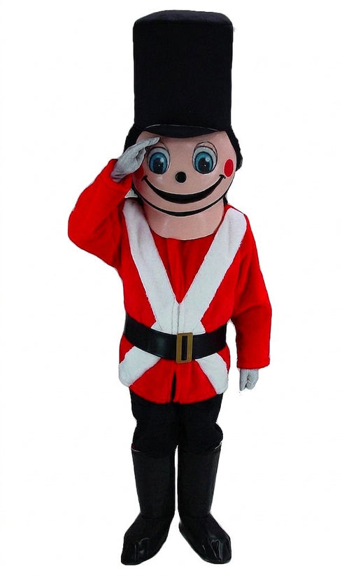 Toy Soldier Nutcracker Mascot Costume - professional mascot costume from The Mascot Store