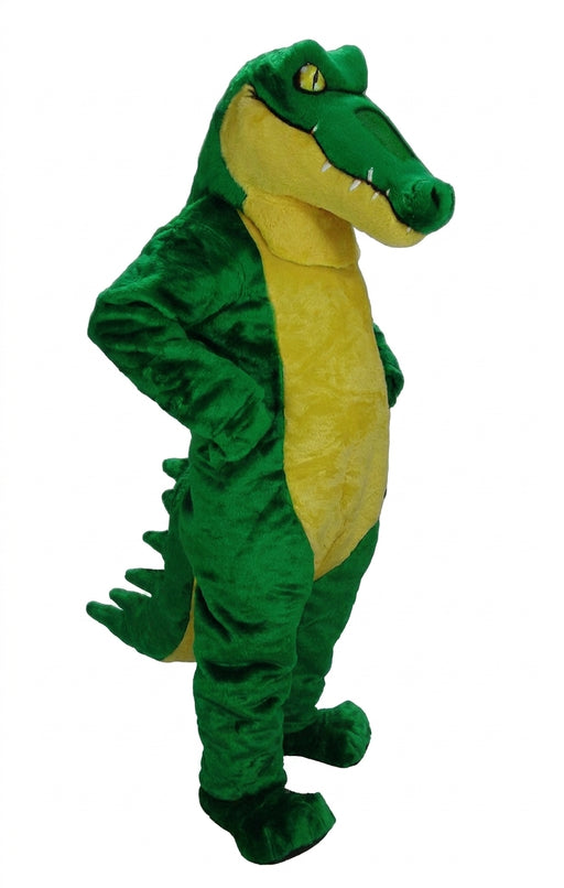 Vibrant Crocodile Mascot Costume - professional mascot costume from The Mascot Store