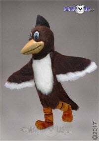 Happy Roadrunner Mascot
