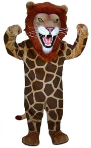 African Lion Mascot - Short fur / Giraffe mascot costume