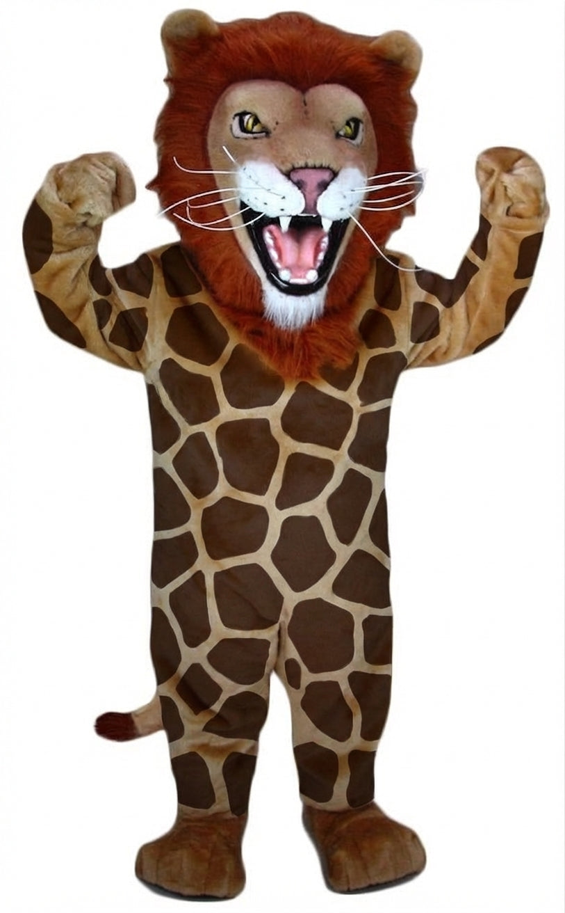 African Lion Mascot - Short fur / Giraffe mascot costume
