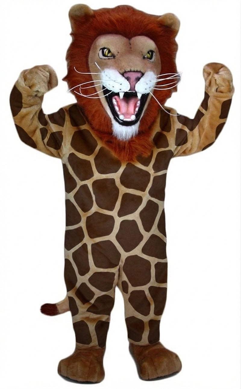 African Lion Mascot - Short fur / Giraffe mascot costume