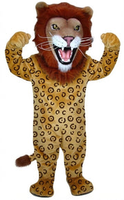 African Lion Mascot - Short fur / Jaguar mascot costume