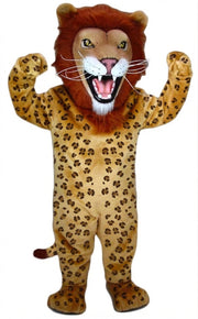 African Lion Mascot - Short fur / Leopard mascot costume