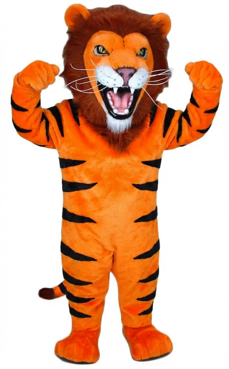 African Lion Mascot - Short fur / Tiger mascot costume