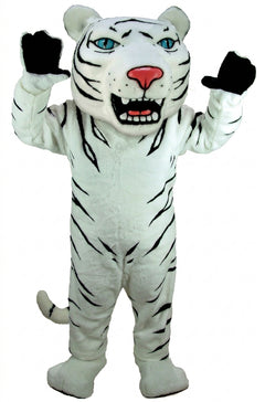 Albino Tiger Mascot Costume (Thermolite) - professional mascot costume from The Mascot Store