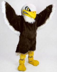 Bald Eagle Mascot - Long fur / Dark Brown mascot costume