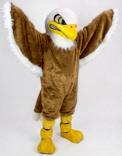 Bald Eagle Mascot - Short fur / Light Brown mascot costume