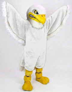 Bald Eagle Mascot - Short fur / White mascot costume