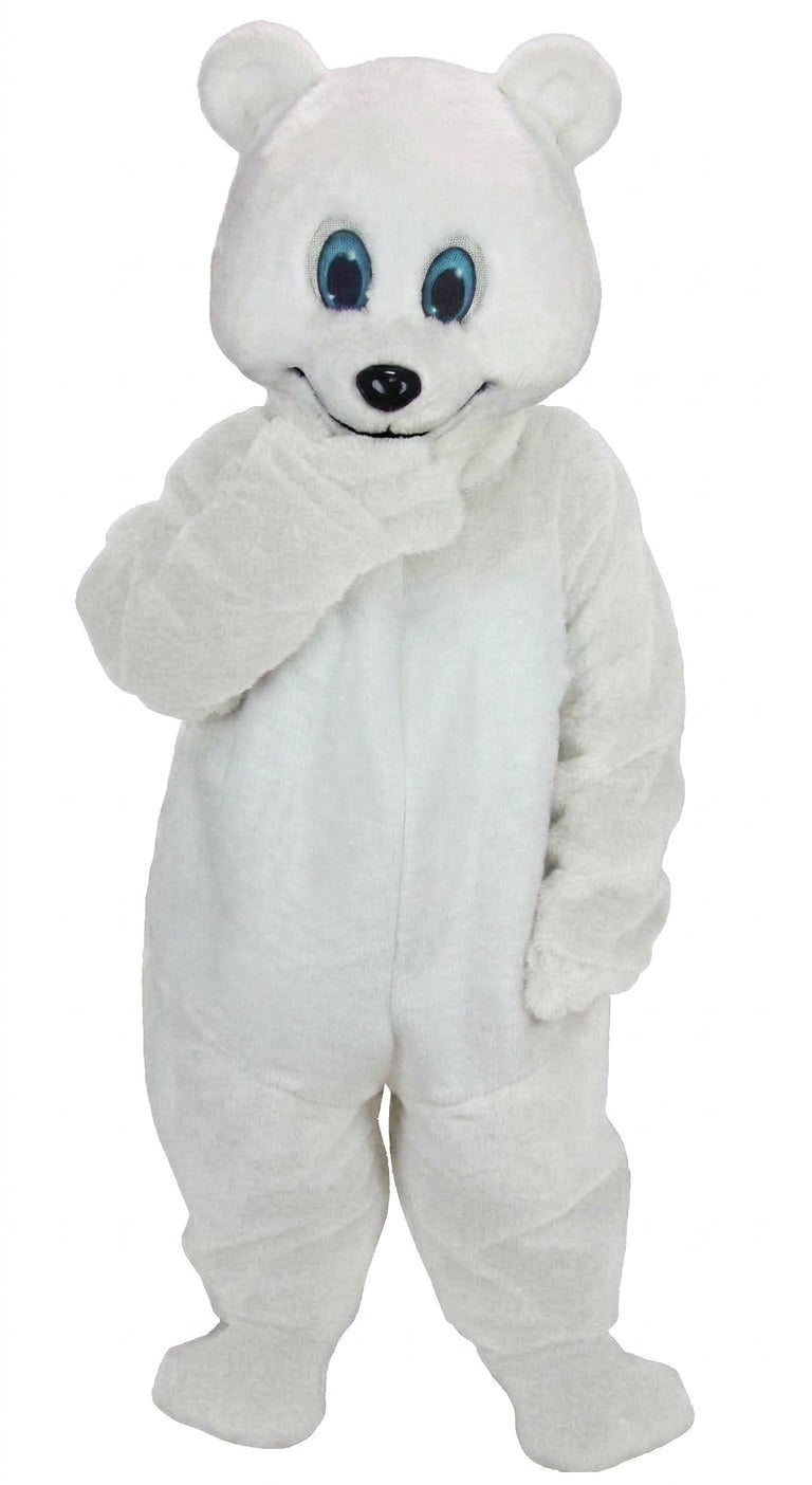 Bamboo Panda Mascot - Short fur / White mascot costume