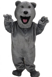 Bear Mascot - Short fur / Grey mascot costume
