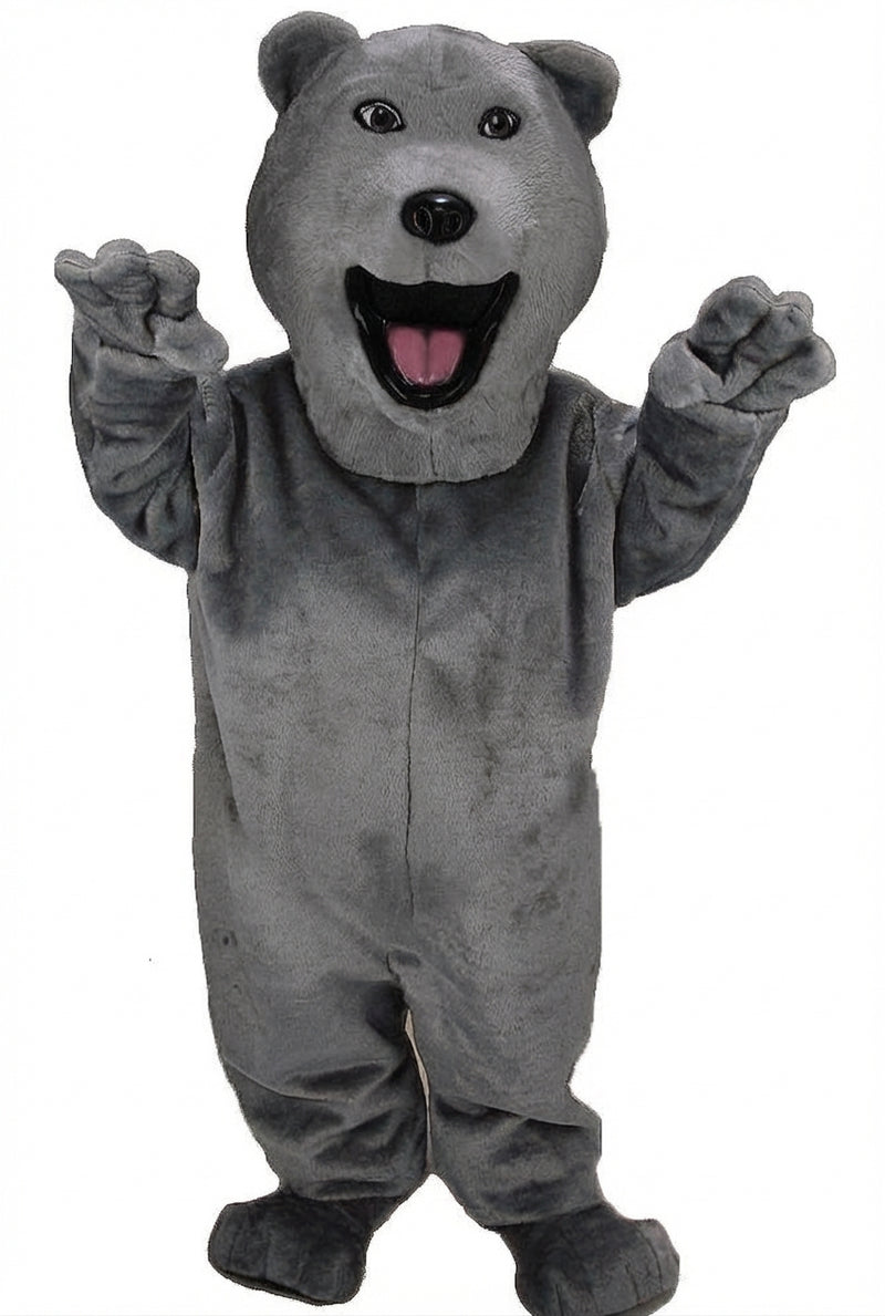Bear Mascot - Short fur / Grey mascot costume