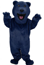 Bear Mascot - Short fur / Navy Blue mascot costume