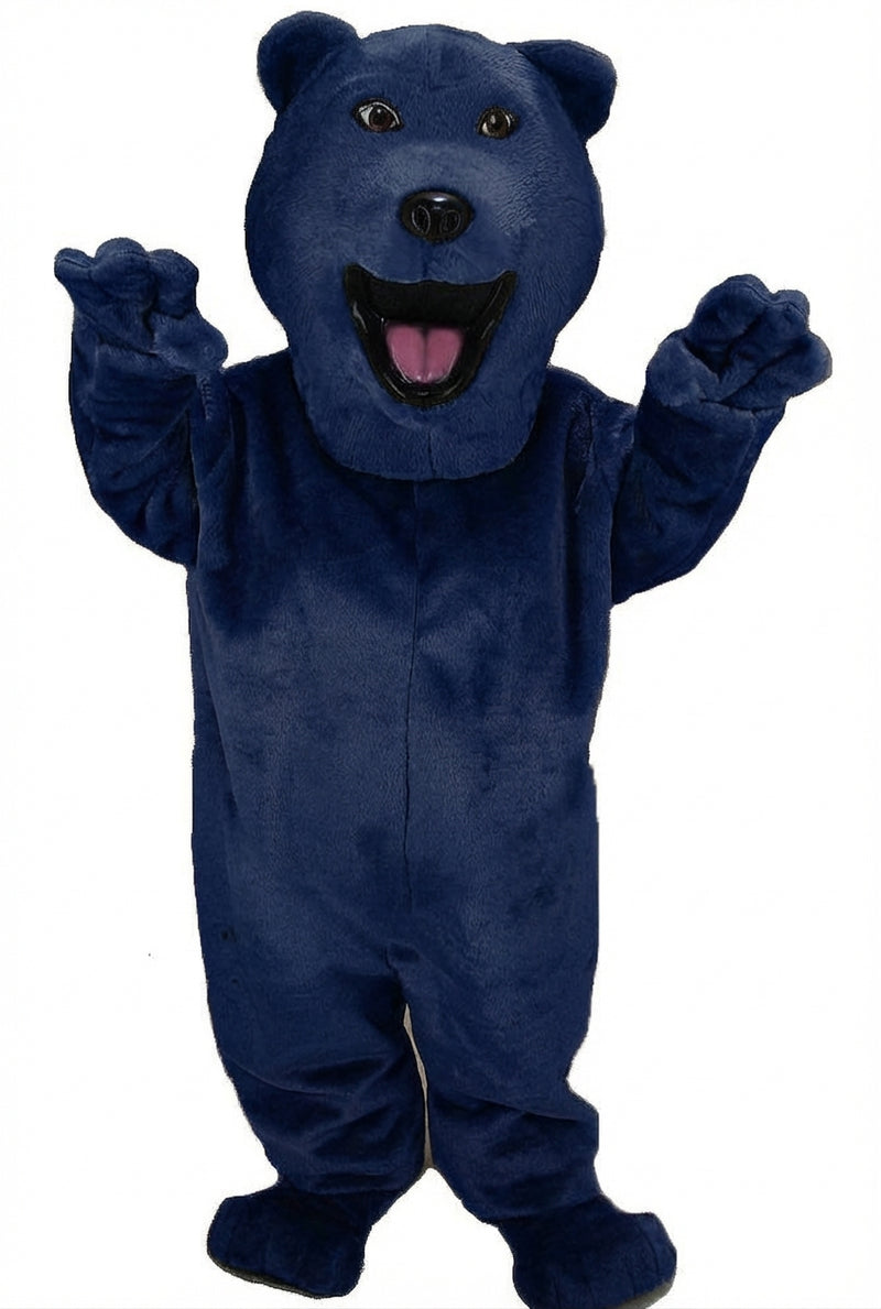 Bear Mascot - Short fur / Navy Blue mascot costume